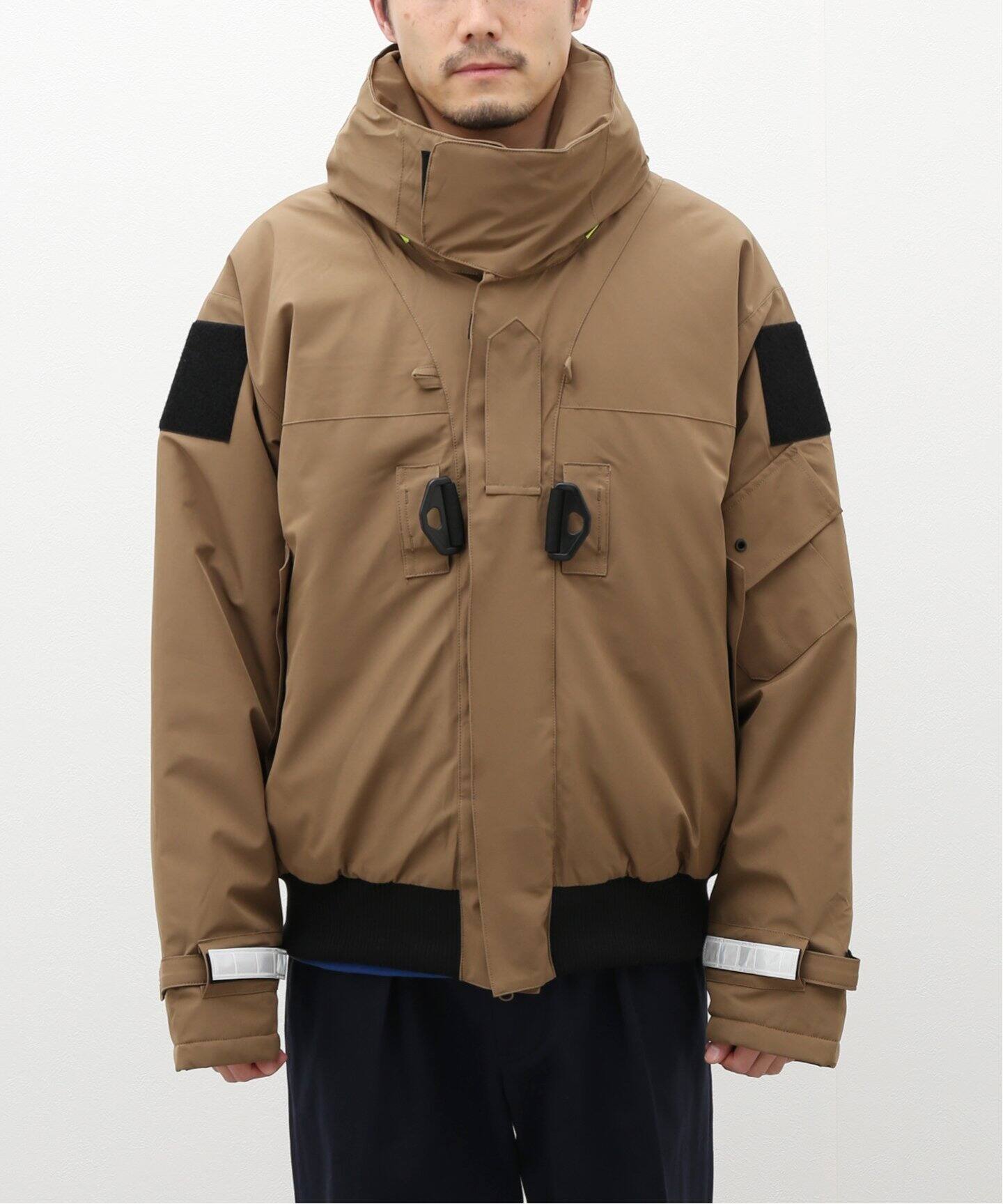 中綿入り】イギリス軍 UPPER DECK CREWSUIT JACKET 引き締まっ