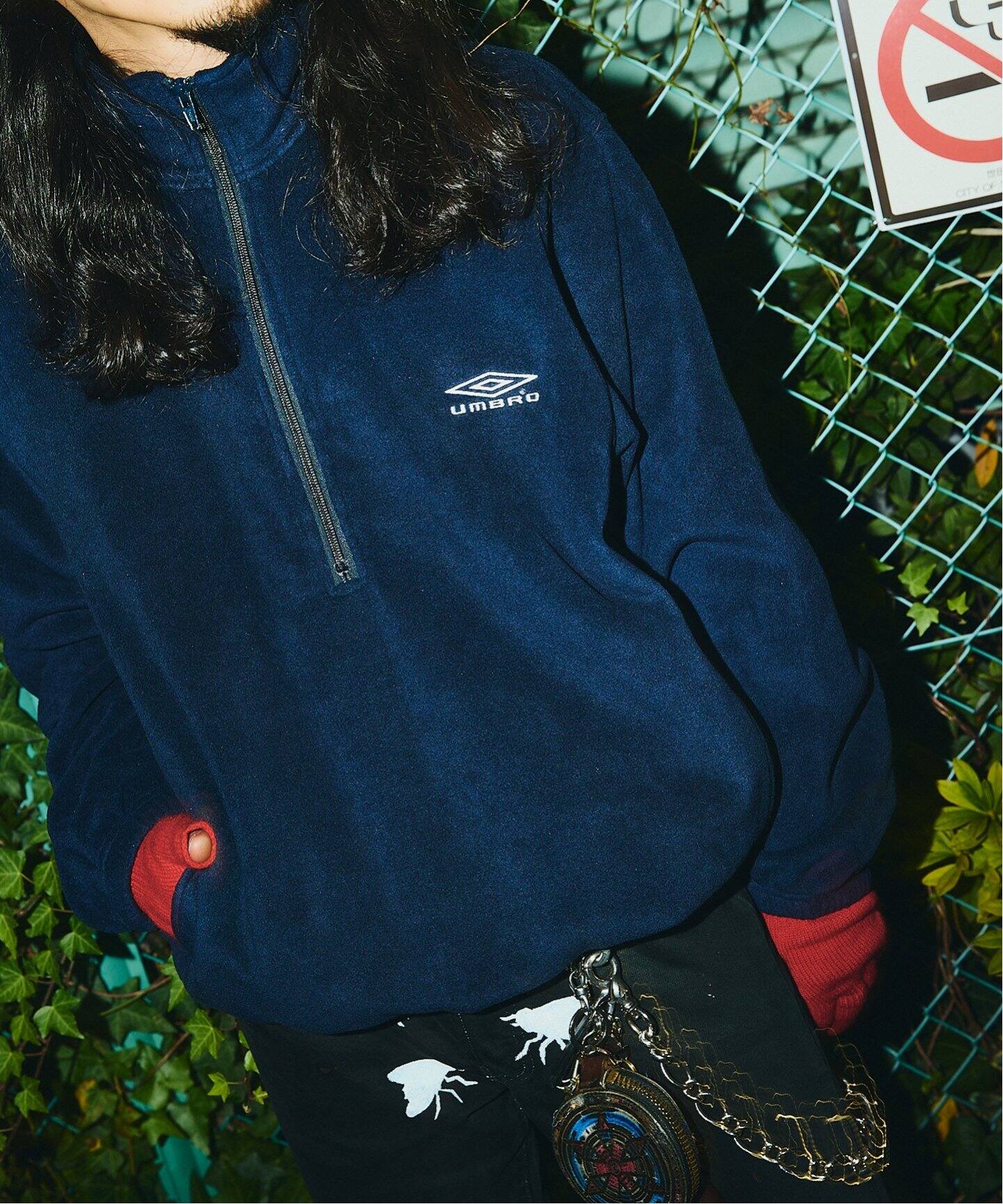 UMBRO EX TEAM FLEECE RELAX HALFZIP TOP（ボア・フリース）｜JOURNAL 