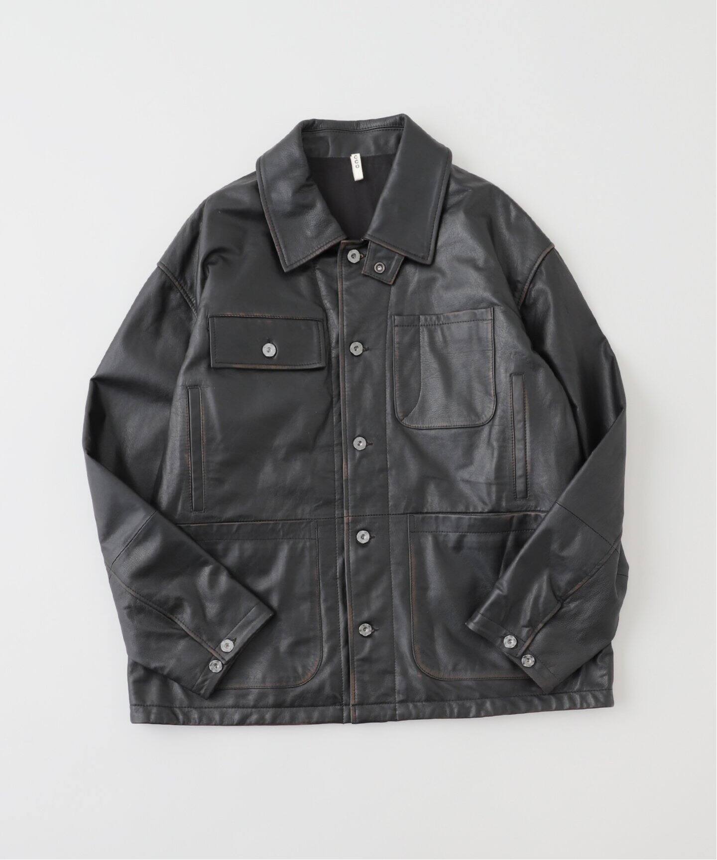 CCU / シーシーユー CHORE JACKET（レザージャケット）｜JOURNAL 