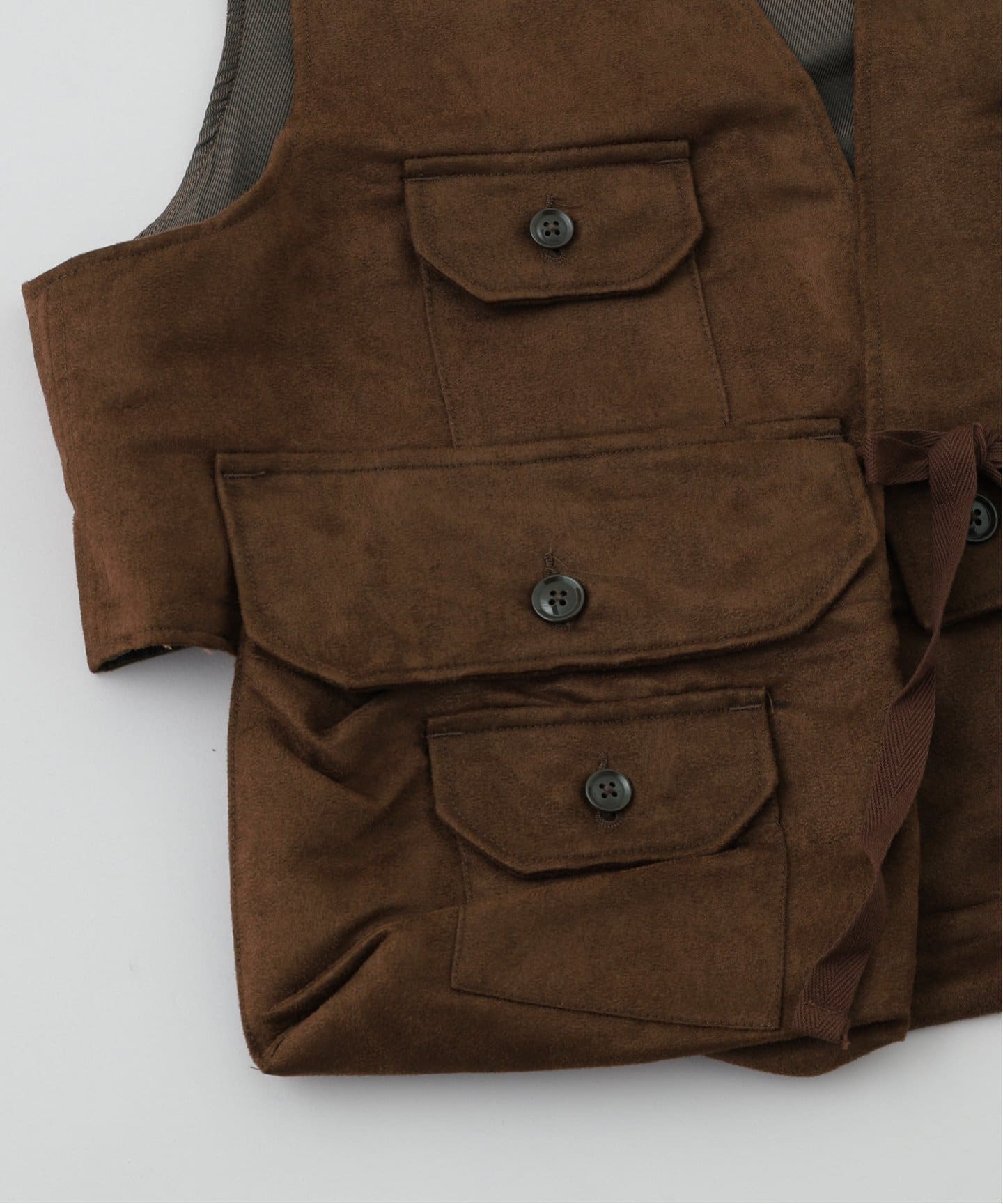 ENGINEERED GARMENTS for JOURNAL STANDARD Fowl Vest - Polyester