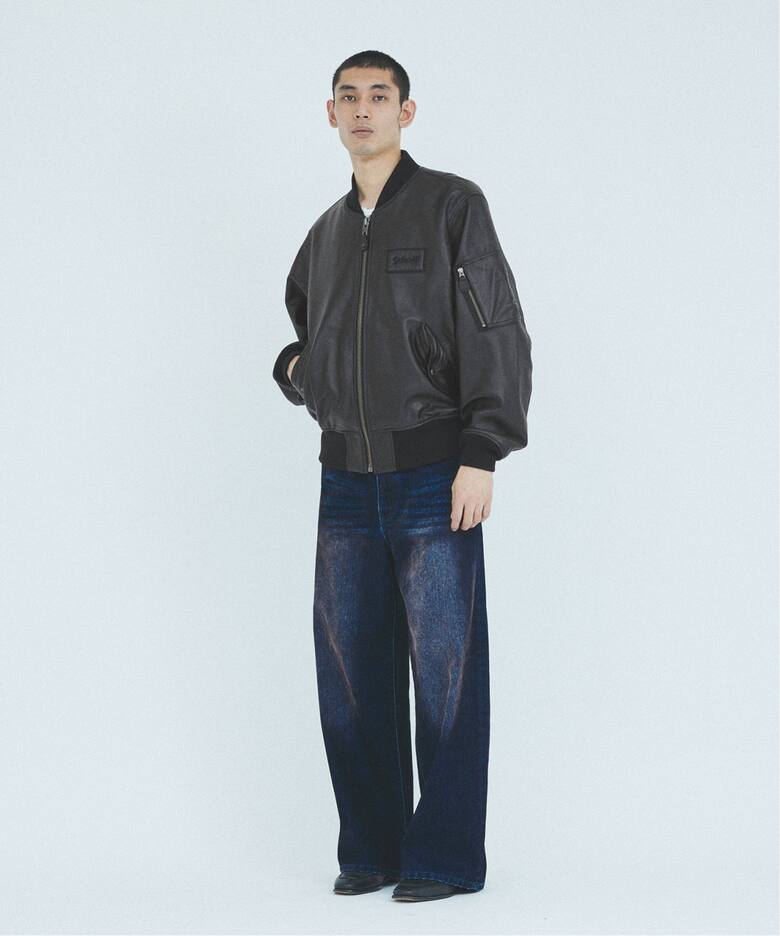 SCHOTT / ショット 別注 レザーMA-1（レザージャケット）｜JOURNAL 