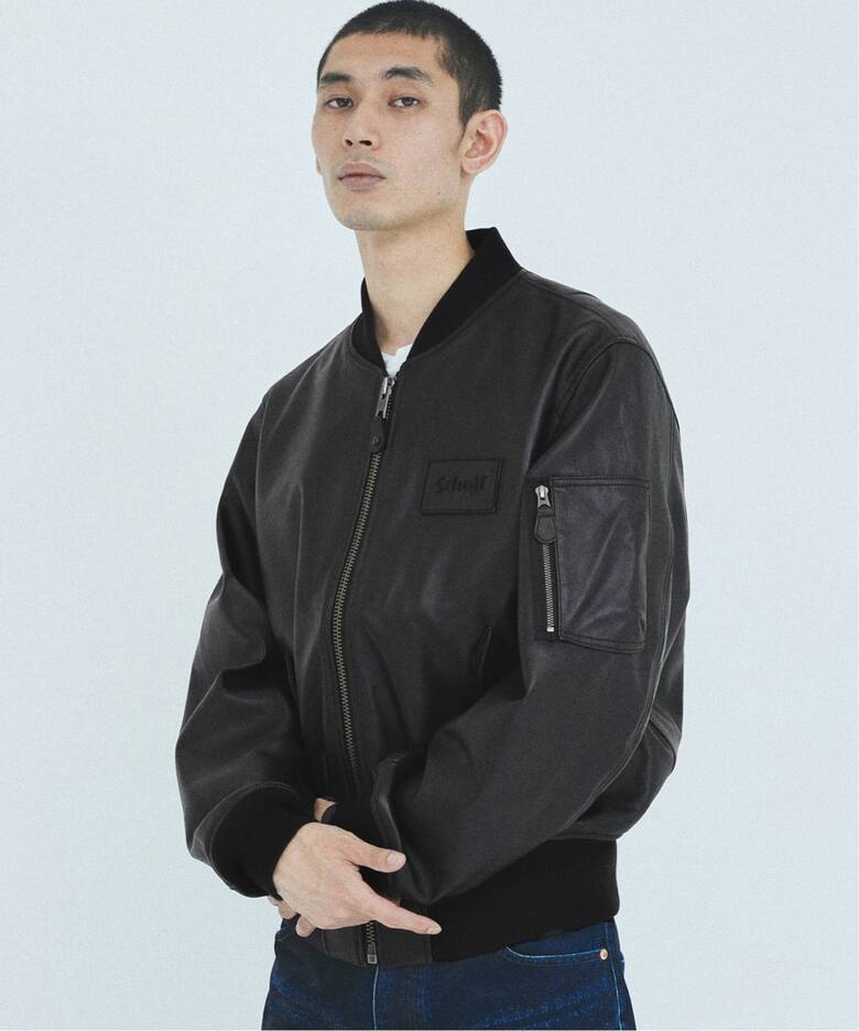 SCHOTT / ショット 別注 レザーMA-1（レザージャケット）｜JOURNAL 