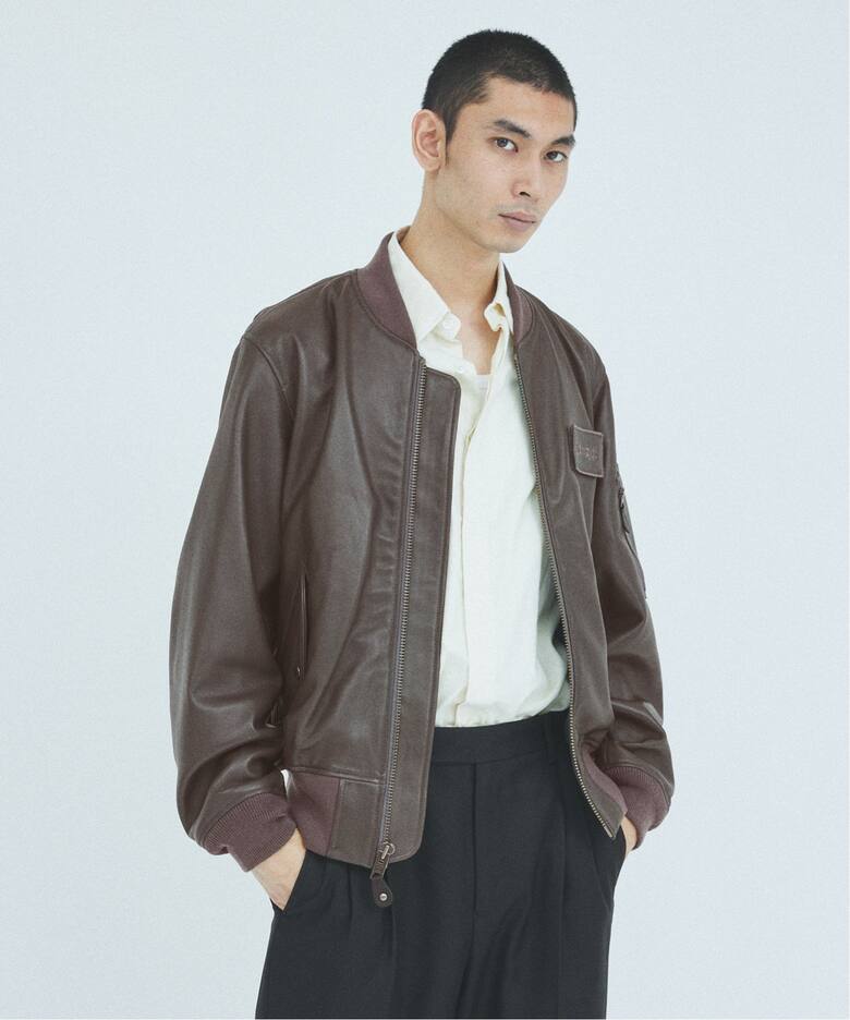 SCHOTT / ショット 別注 レザーMA-1（レザージャケット）｜JOURNAL 