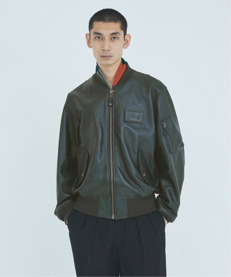 SCHOTT / ショット 別注 レザーMA-1（レザージャケット）｜JOURNAL 