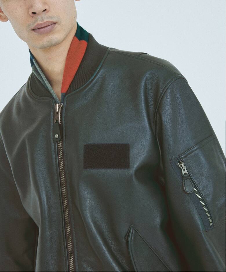 SCHOTT / ショット 別注 レザーMA-1（レザージャケット）｜JOURNAL  