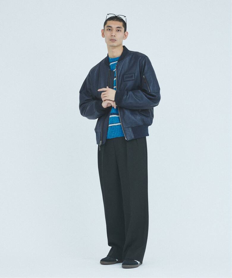 SCHOTT / ショット 別注 レザーMA-1（レザージャケット）｜JOURNAL 