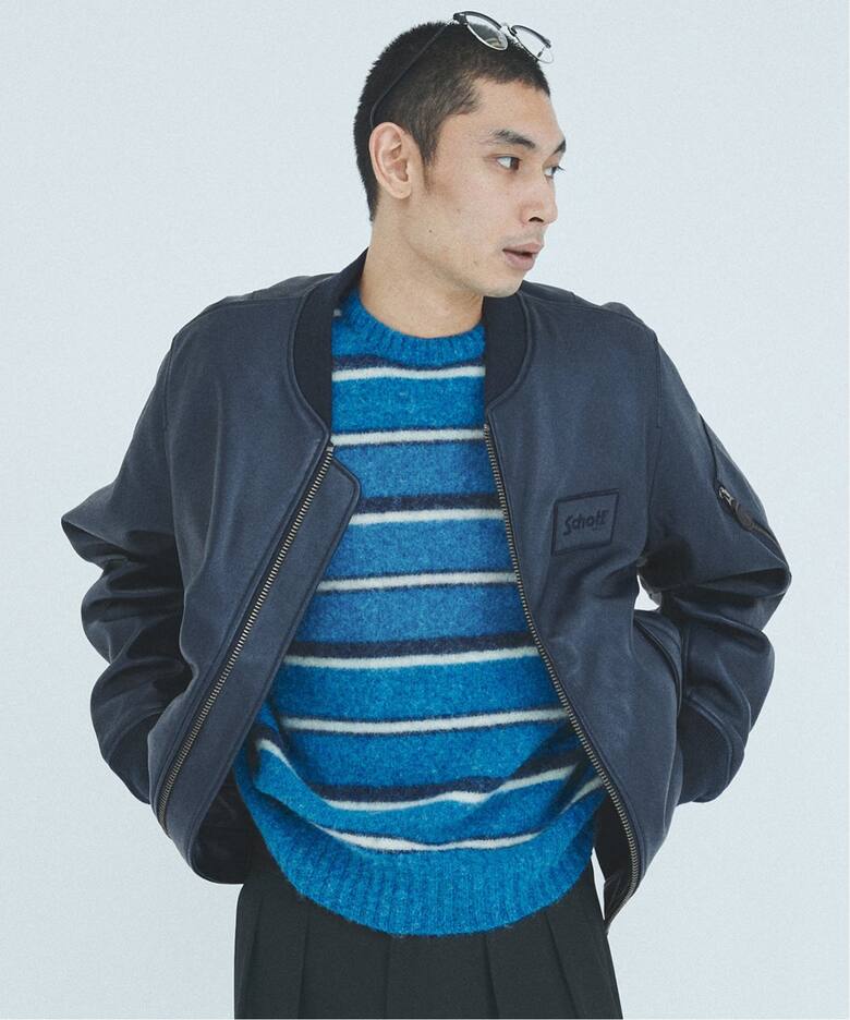 SCHOTT / ショット 別注 レザーMA-1（レザージャケット）｜JOURNAL 