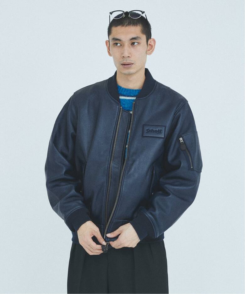 SCHOTT / ショット 別注 レザーMA-1（レザージャケット）｜JOURNAL 