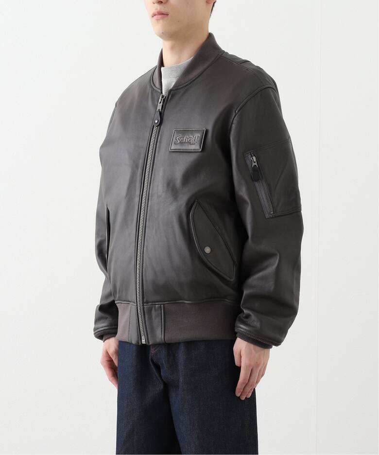 SCHOTT / ショット 別注 レザーMA-1（レザージャケット）｜JOURNAL 