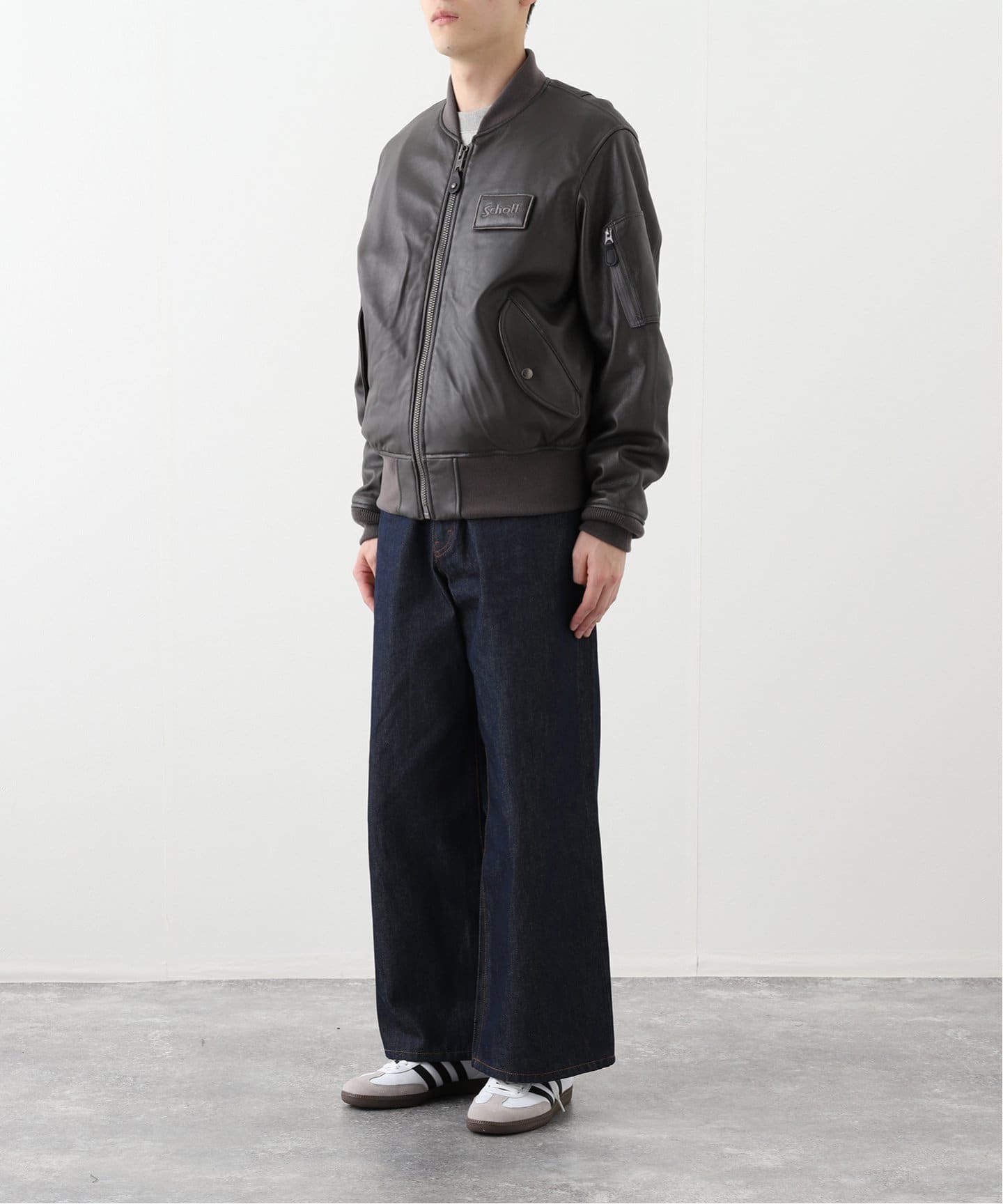 SCHOTT / ショット 別注 レザーMA-1（レザージャケット）｜JOURNAL