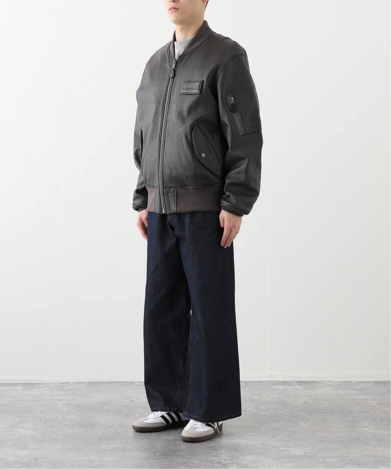 SCHOTT / ショット 別注 レザーMA-1（レザージャケット）｜JOURNAL 