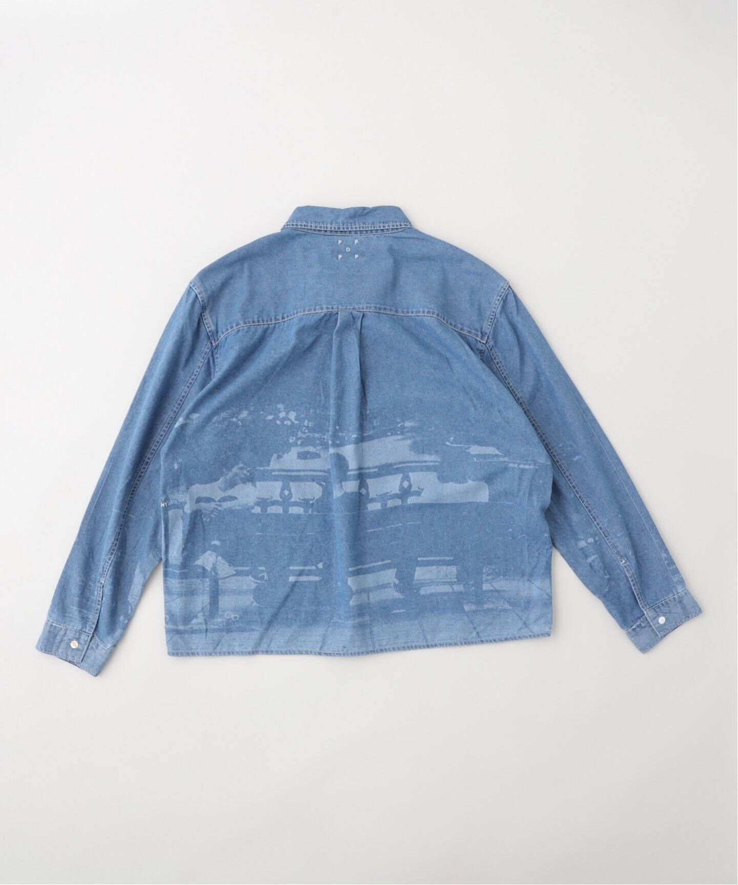 POP TRADING COMPANY / ポップトレーディングカンパニー printed denim 