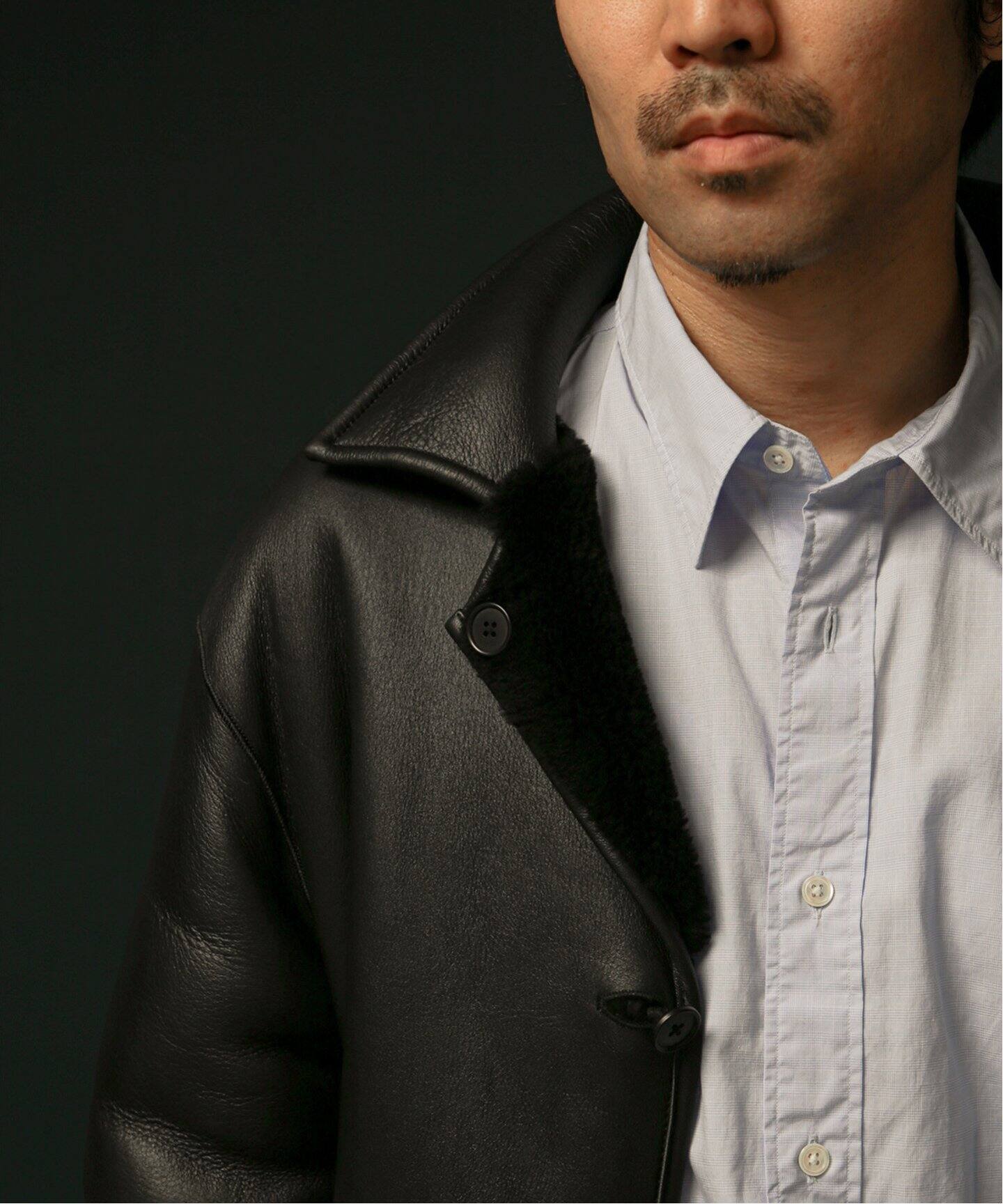 ジャケット・アウター mavimoon Reversible Blouson FOLL / フォル】german mouton reversible blouson（レザー