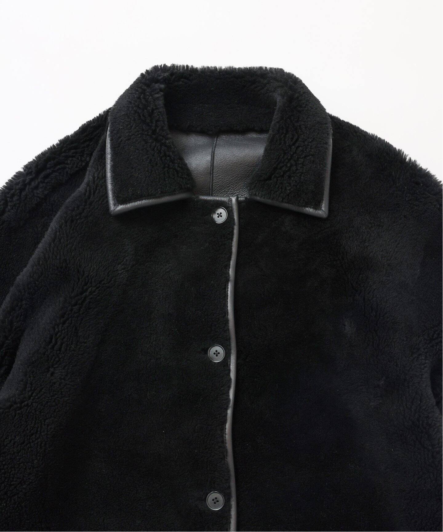 FOLL / フォル】german mouton reversible blouson（レザージャケット 