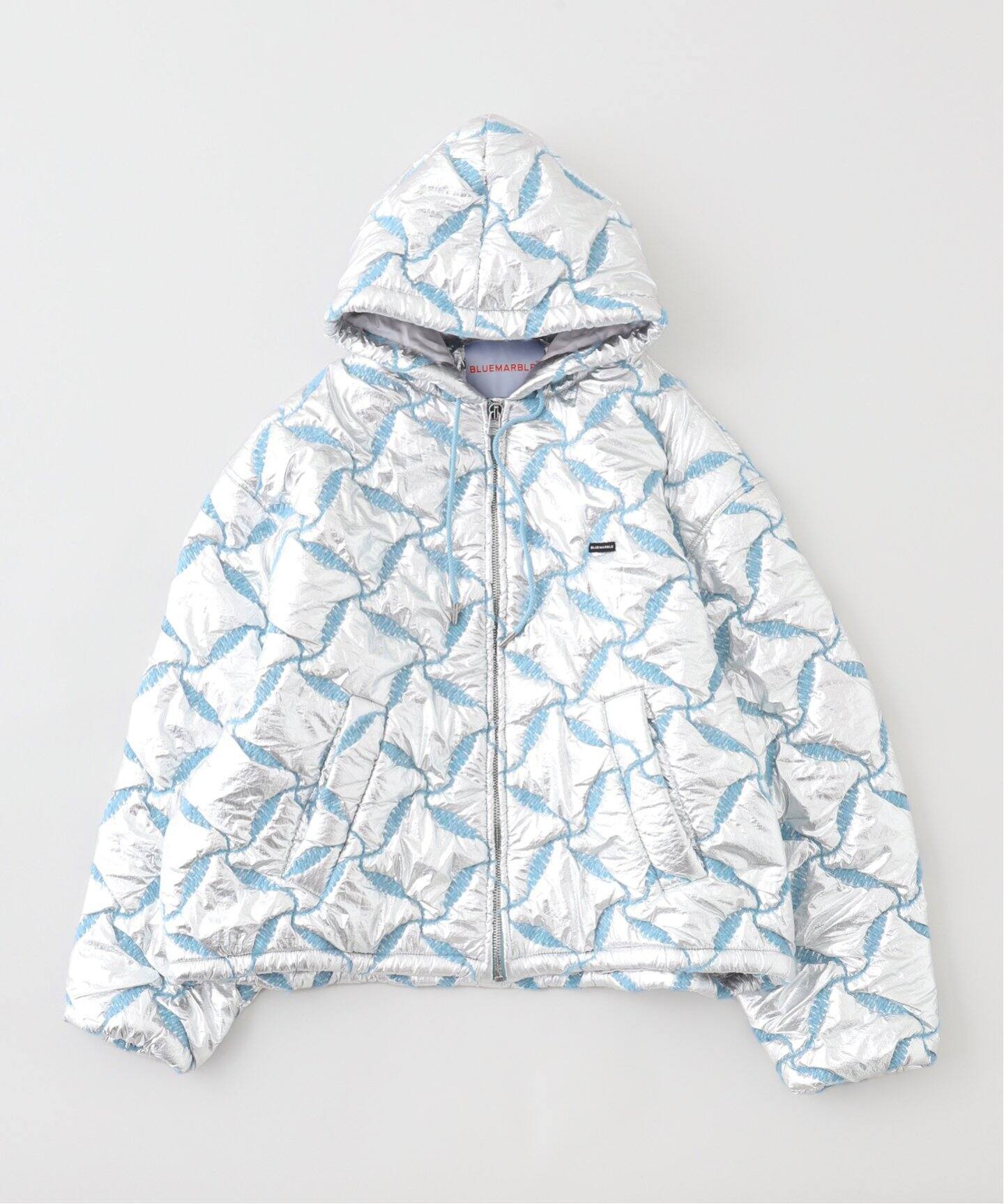 BLUEMARBLE / ブルーマーブル】 Bomber in embroidered nylon（その他 