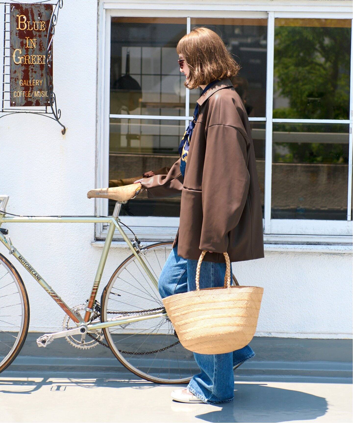 イグルス GERVE 上質シープスキン 若き シングルレザージャケット ほぼ 