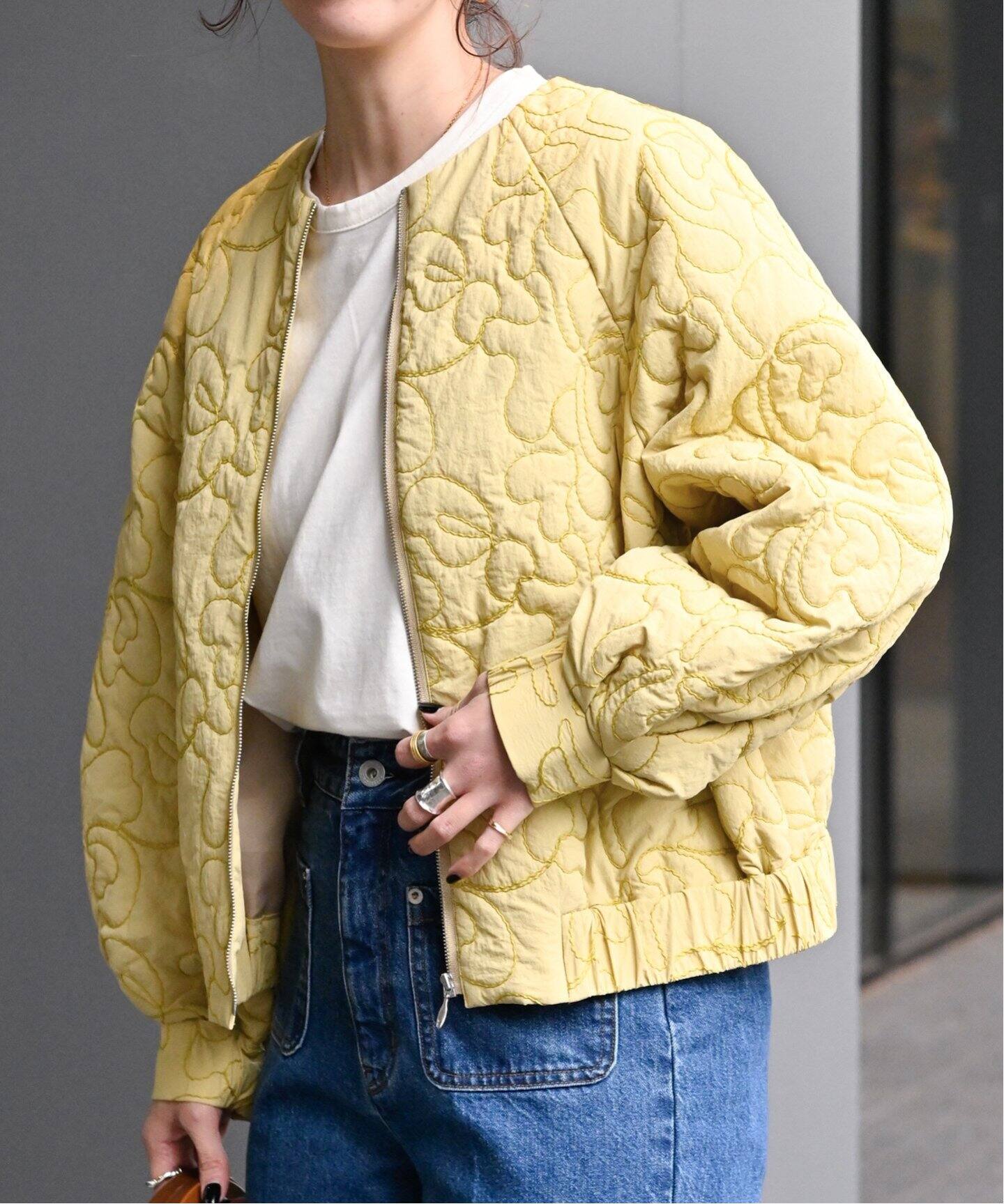 コード刺繍ブルゾン（その他ブルゾン／アウター）｜B.C STOCK（ベー  