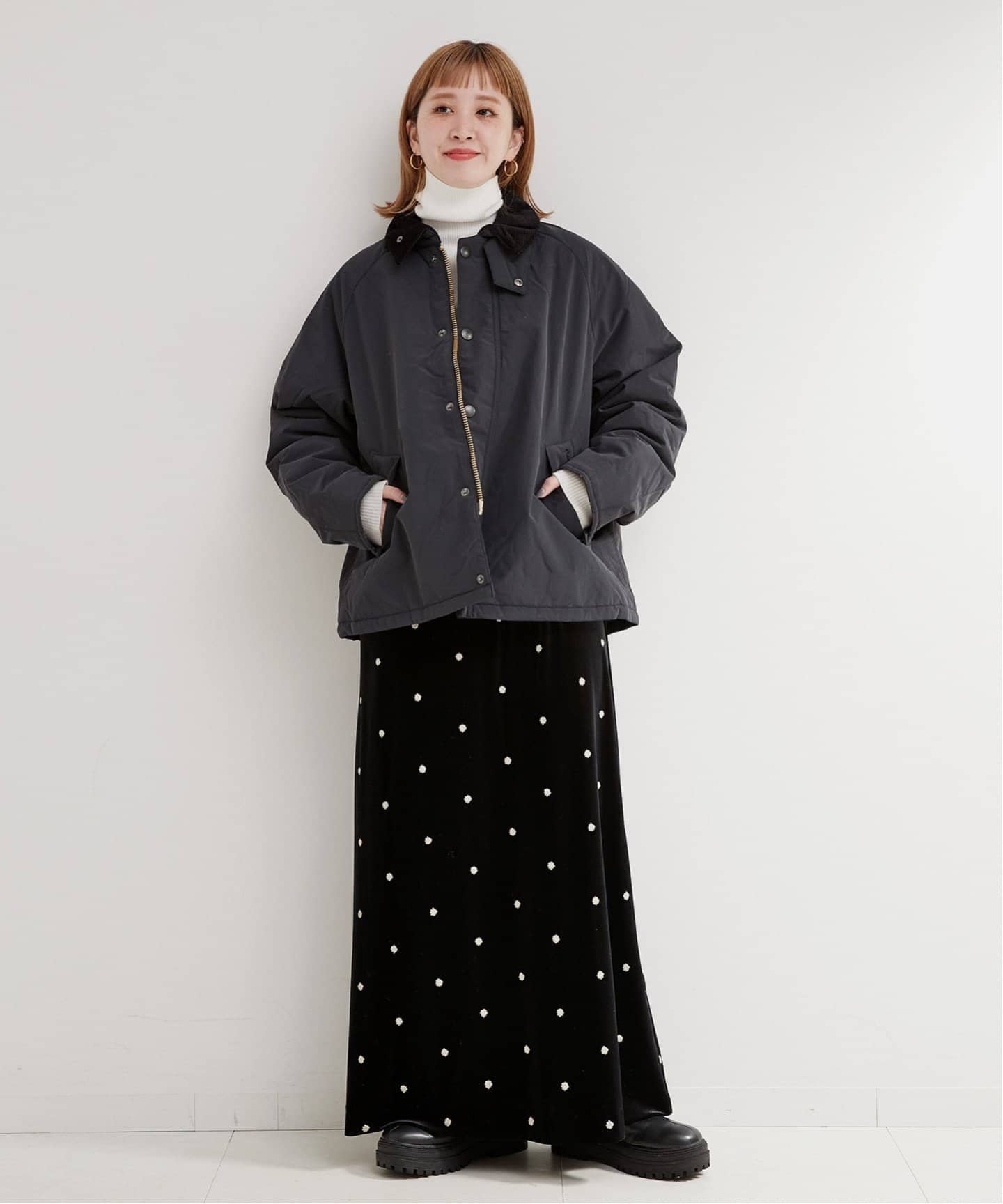 Barbour/バブアー transport padded casual jacket（中綿