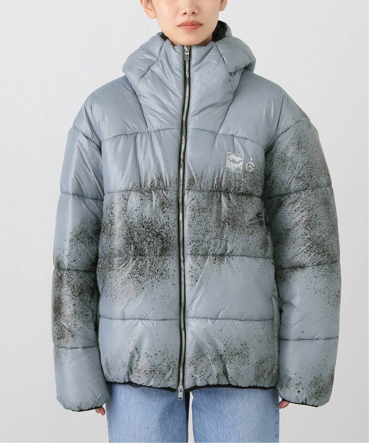 NOMA t.d. / ノーマティーディー Hand Dyed Hooded Puffer Jacket 
