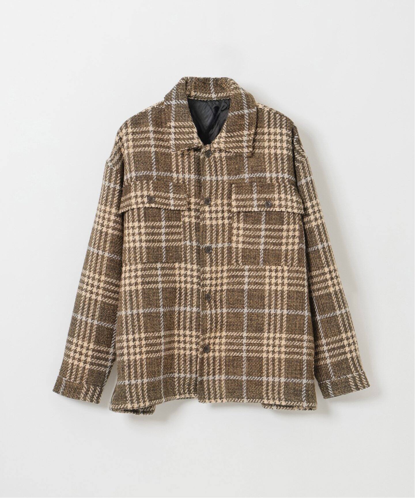 ジャーナルスタンダード ホームステッド】TWEED QUILT ブルゾン