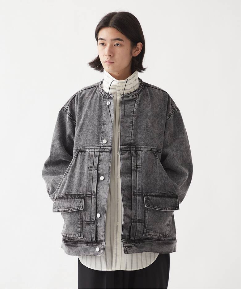 13oz DENIM BIG ポケットジャケット（デニムジャケット）｜B.C STOCK  