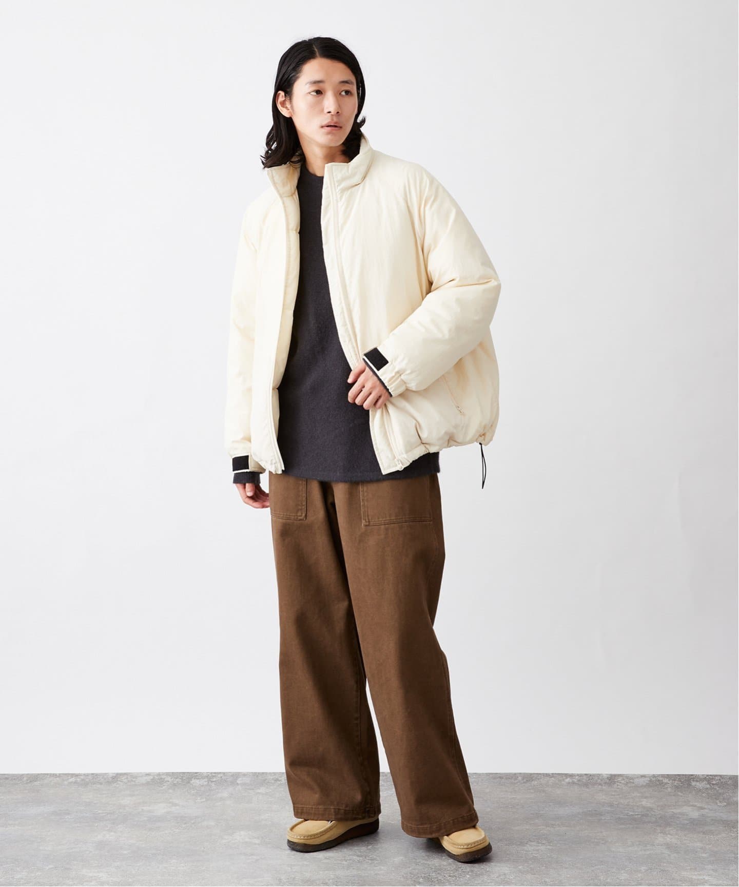 ECO CLOUD PADDED ブルゾン（ダウンジャケット）｜B.C STOCK