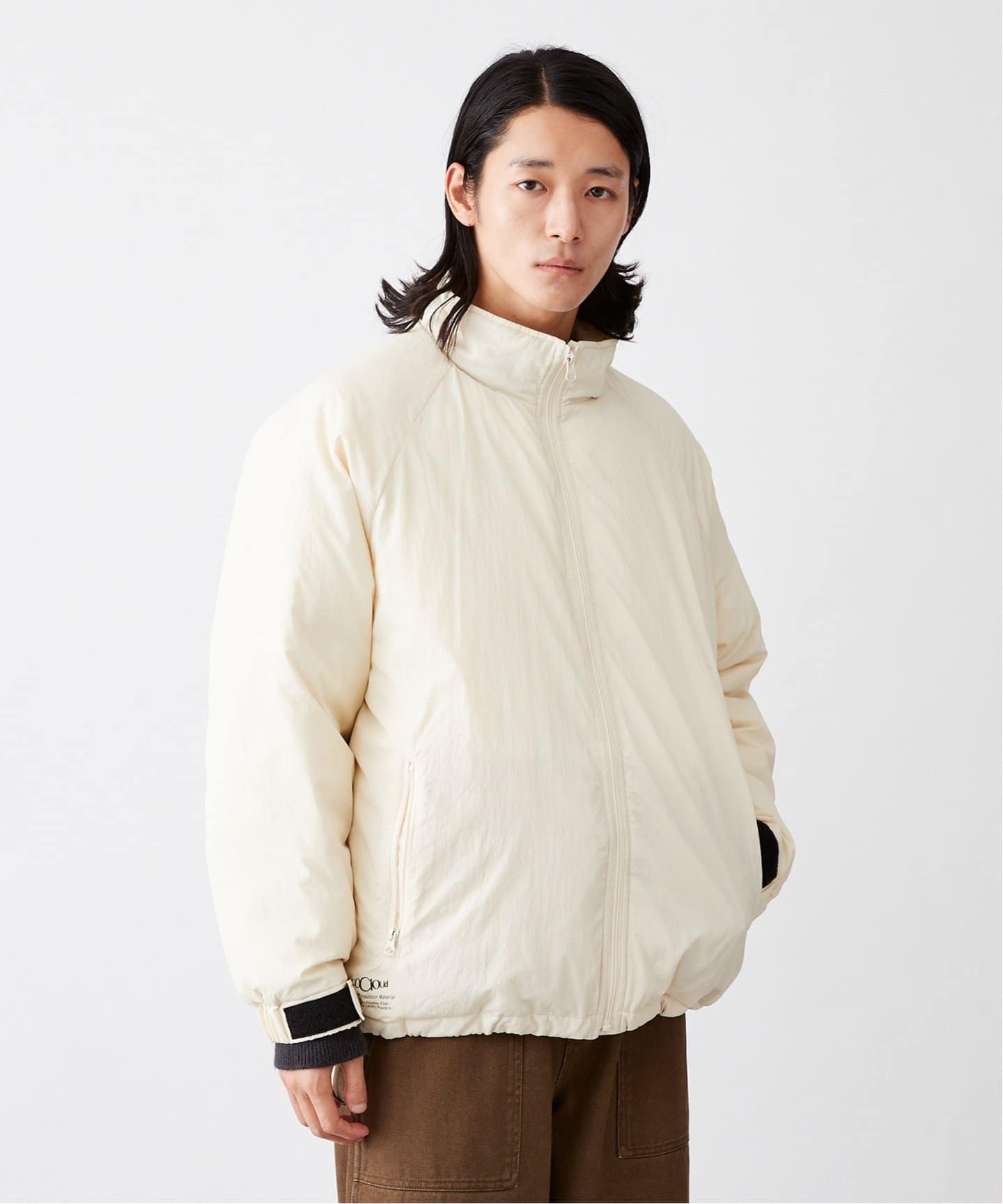 新品 ダウン ジャケット WASHABLE ライトブルゾン B.C STOCK ECO CLOUD PADDED ブルゾン（ダウンジャケット）｜B.C STOCK