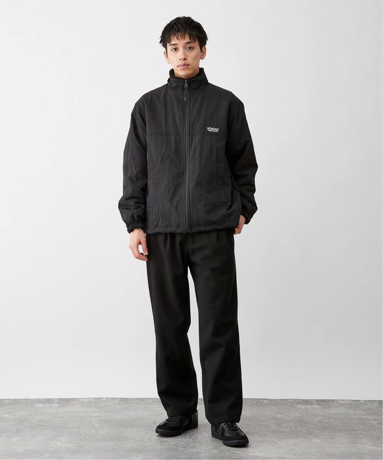 OLIVEDRAB PARK リバーシブル ボアジャケット（ボア・フリース）｜B.C  