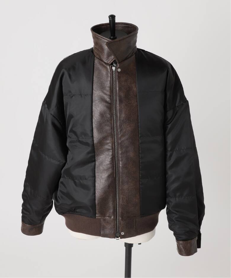 OLIVEDRAB PARK リバーシブル ボアジャケット（ボア・フリース）｜B.C  