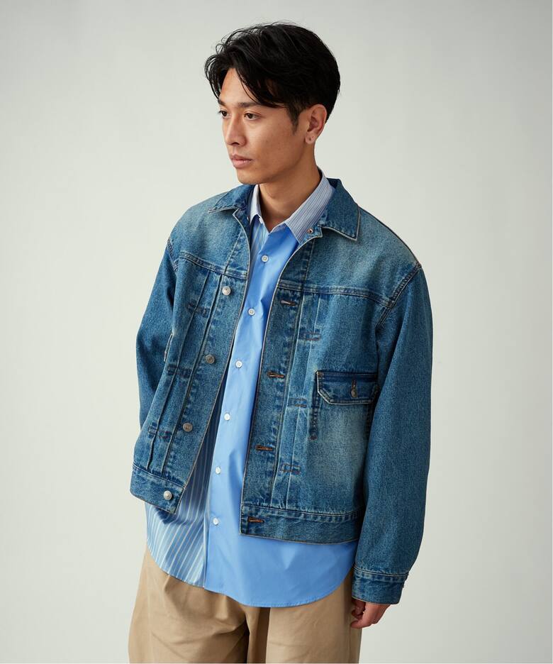 12.5oz DENIM TYPE 2ND ジャケット（デニムジャケット）｜B.C STOCK 