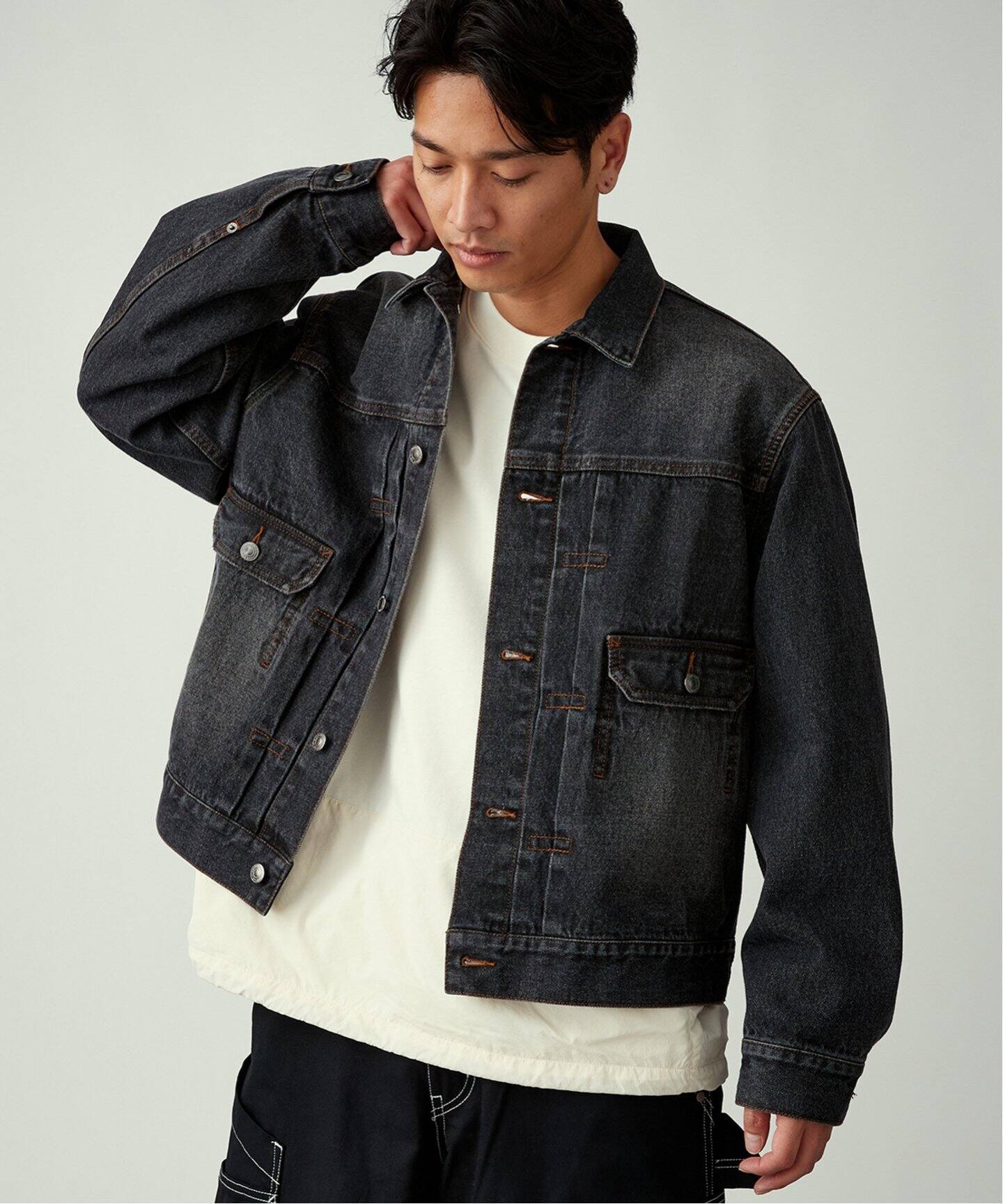 12.5oz DENIM TYPE 2ND ジャケット（デニムジャケット）｜B.C STOCK 
