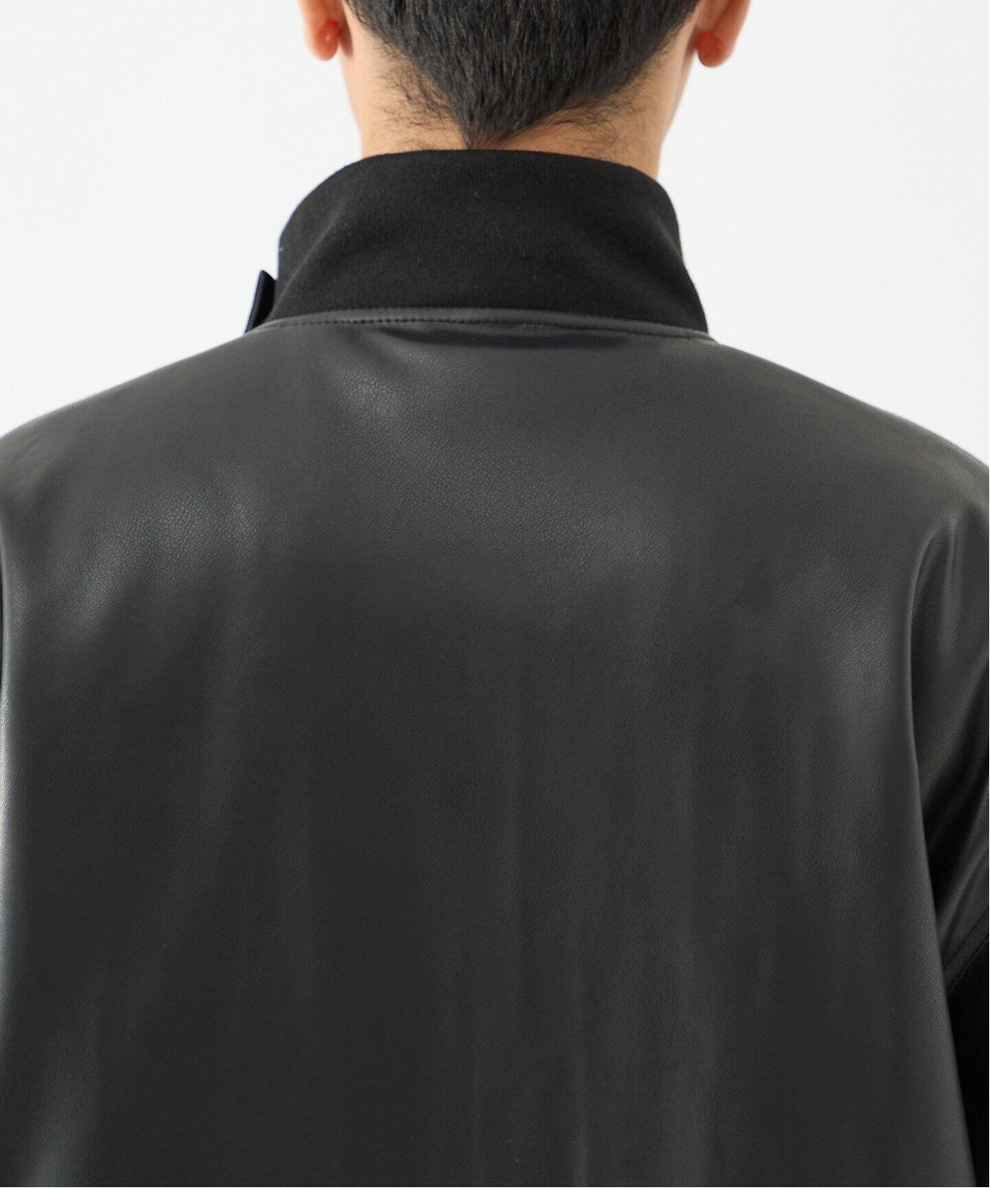 CALIFORNIA SPORTS WEAR別注 G-8FAKE LEATHER（レザージャケット 