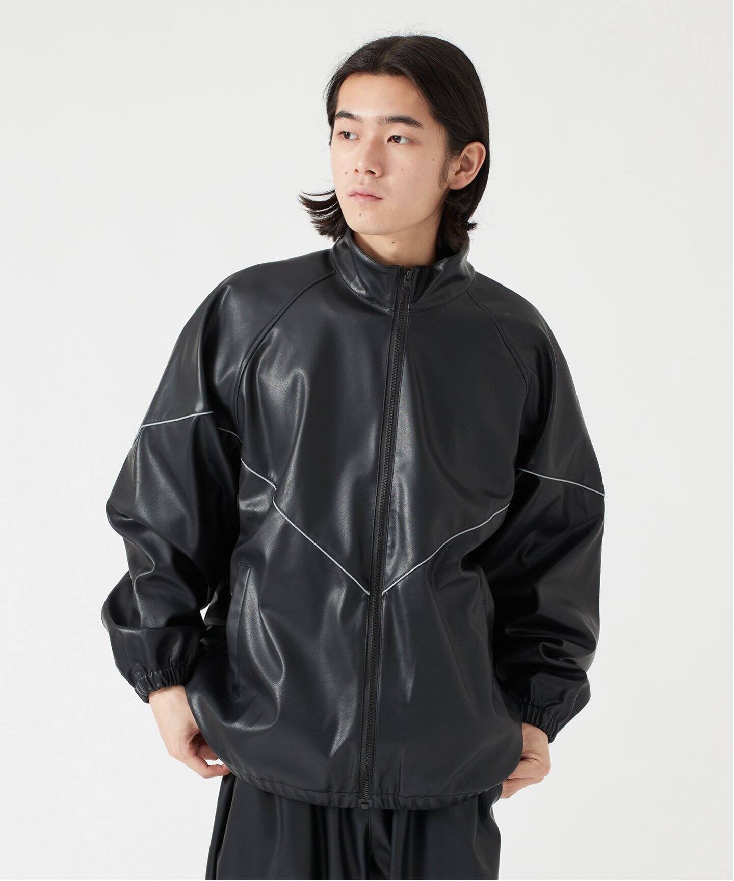 CALIFORNIA SPORTSWEAR別注 F/L トレーニングジャケット（レザー  