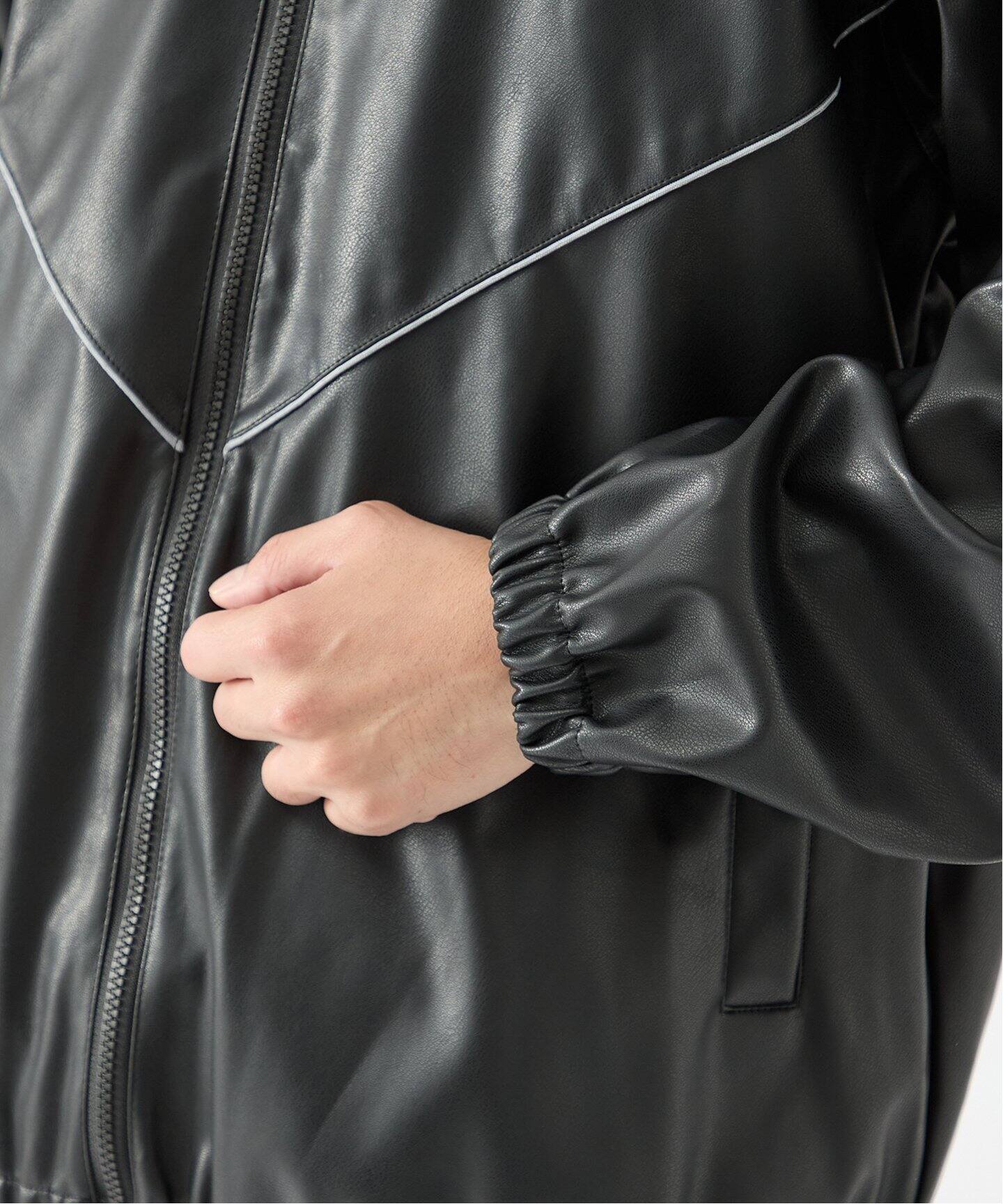 CALIFORNIA SPORTSWEAR別注 F/L トレーニングジャケット（レザー  