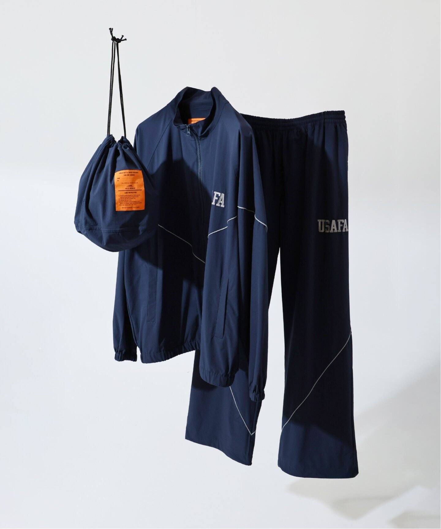 CALIFORNIA SPORTSWEAR別注 USAFA トレーニングセットアップ（ナイロン 