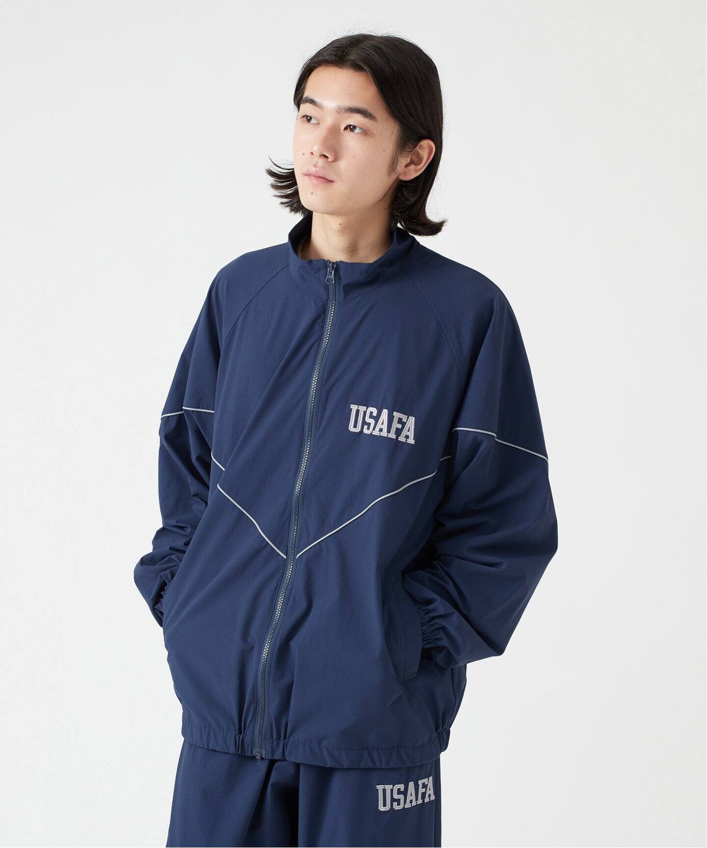 CALIFORNIA SPORTSWEAR別注 USAFA トレーニングセットアップ（ナイロン 