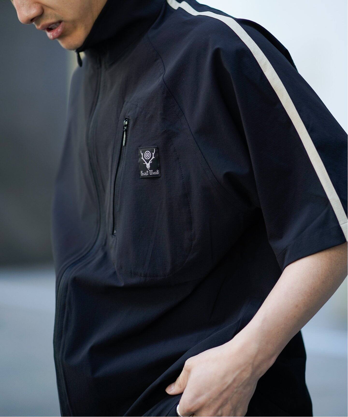 South2 West8 / サウスツーウエストエイト】 S.L. S/S Zipped Trail 