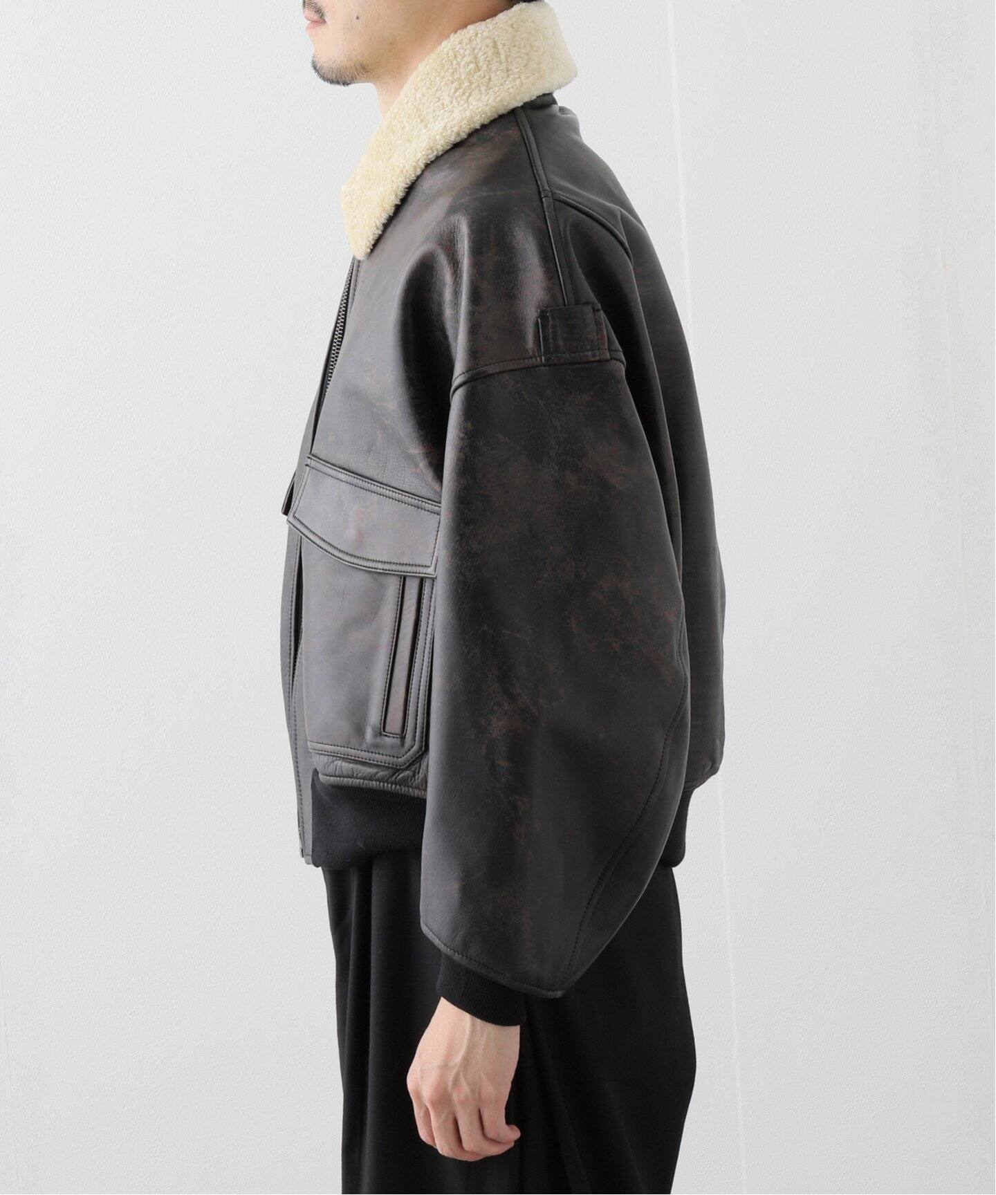 refomed / リフォメッド H-M-D CASTRO LEATHER JAMPER（レザー  