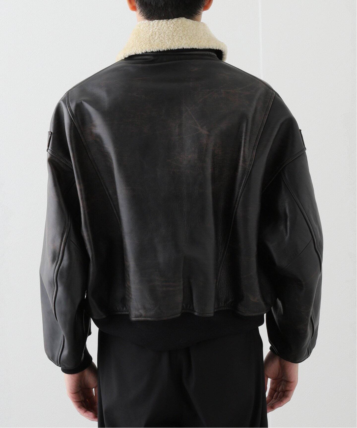refomed / リフォメッド H-M-D CASTRO LEATHER JAMPER（レザー  