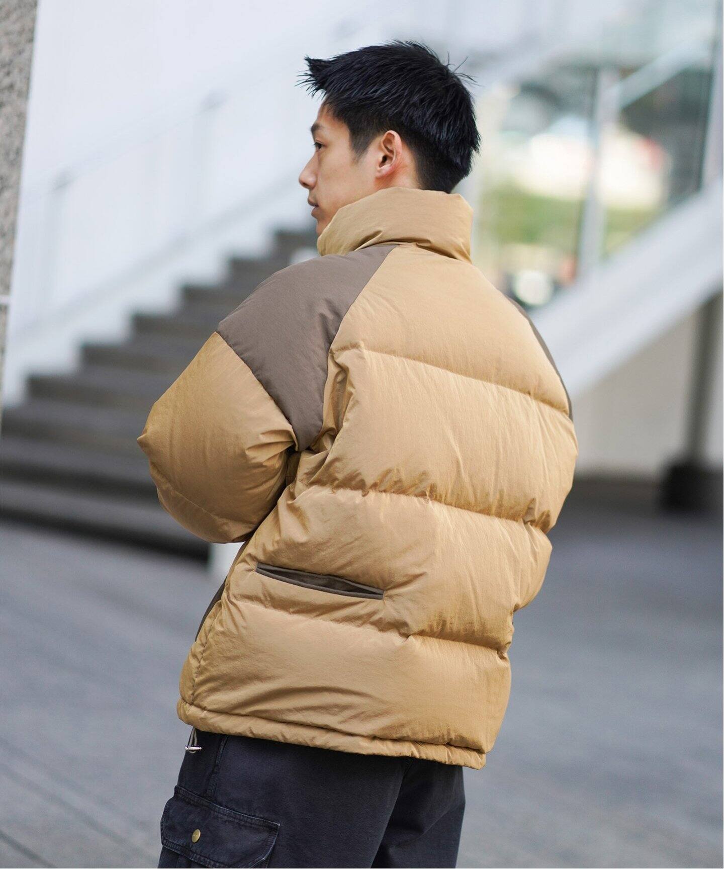 Name./ネーム BICOLOR DOWN JACKET（ダウンジャケット）｜JOINT WORKS 