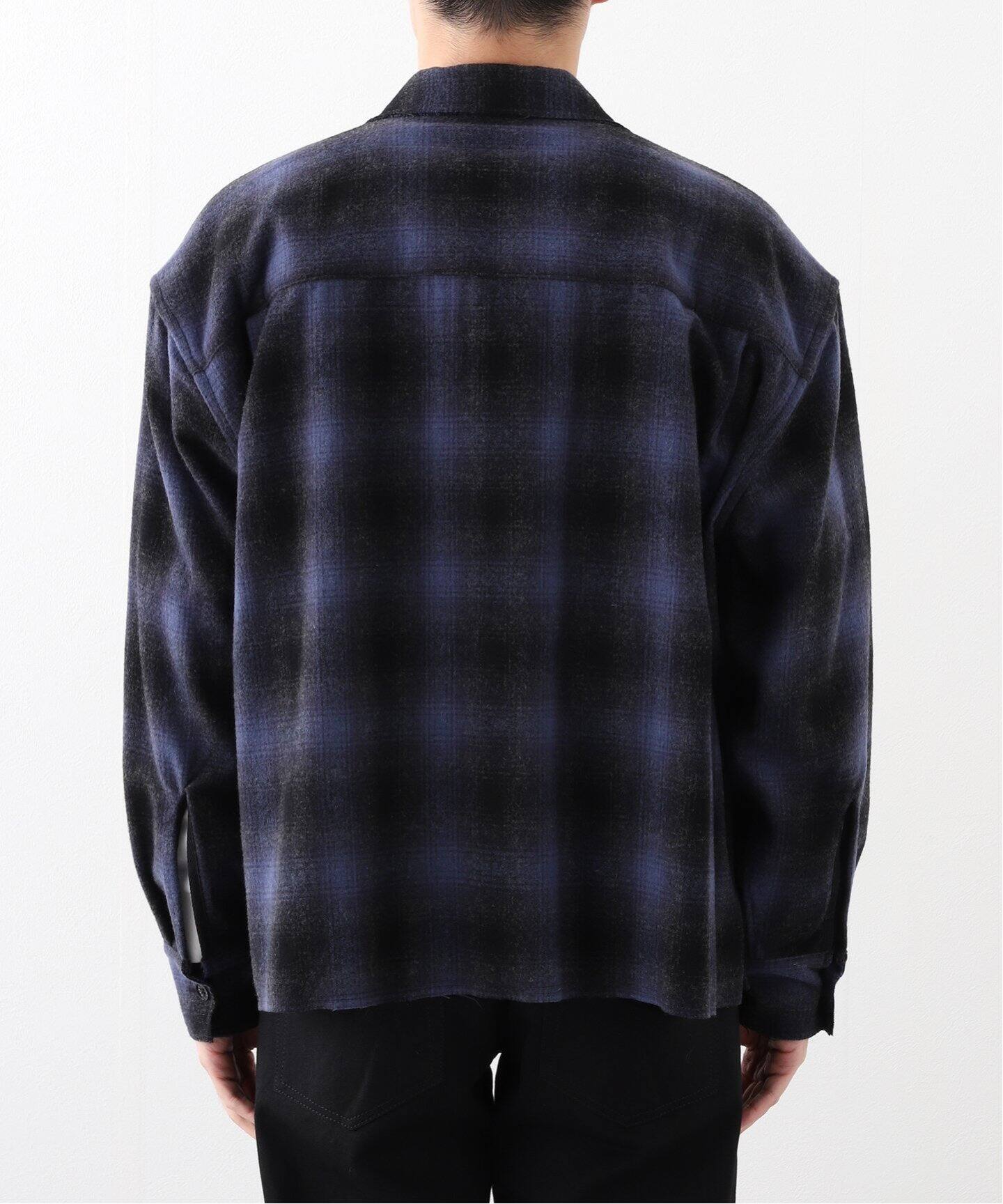 Name./ネーム WOOL OMBRE CUT-OFF SHORT SHIRT（その他ブルゾン  