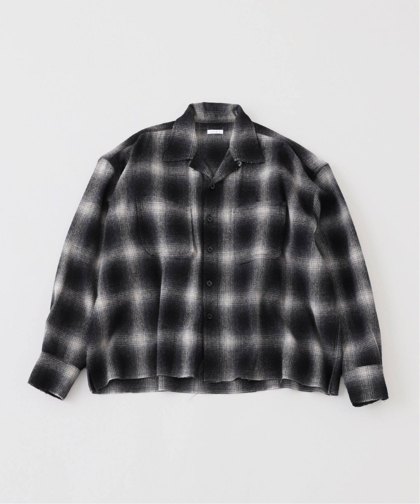 Name./ネーム WOOL OMBRE CUT-OFF SHORT SHIRT（その他ブルゾン  