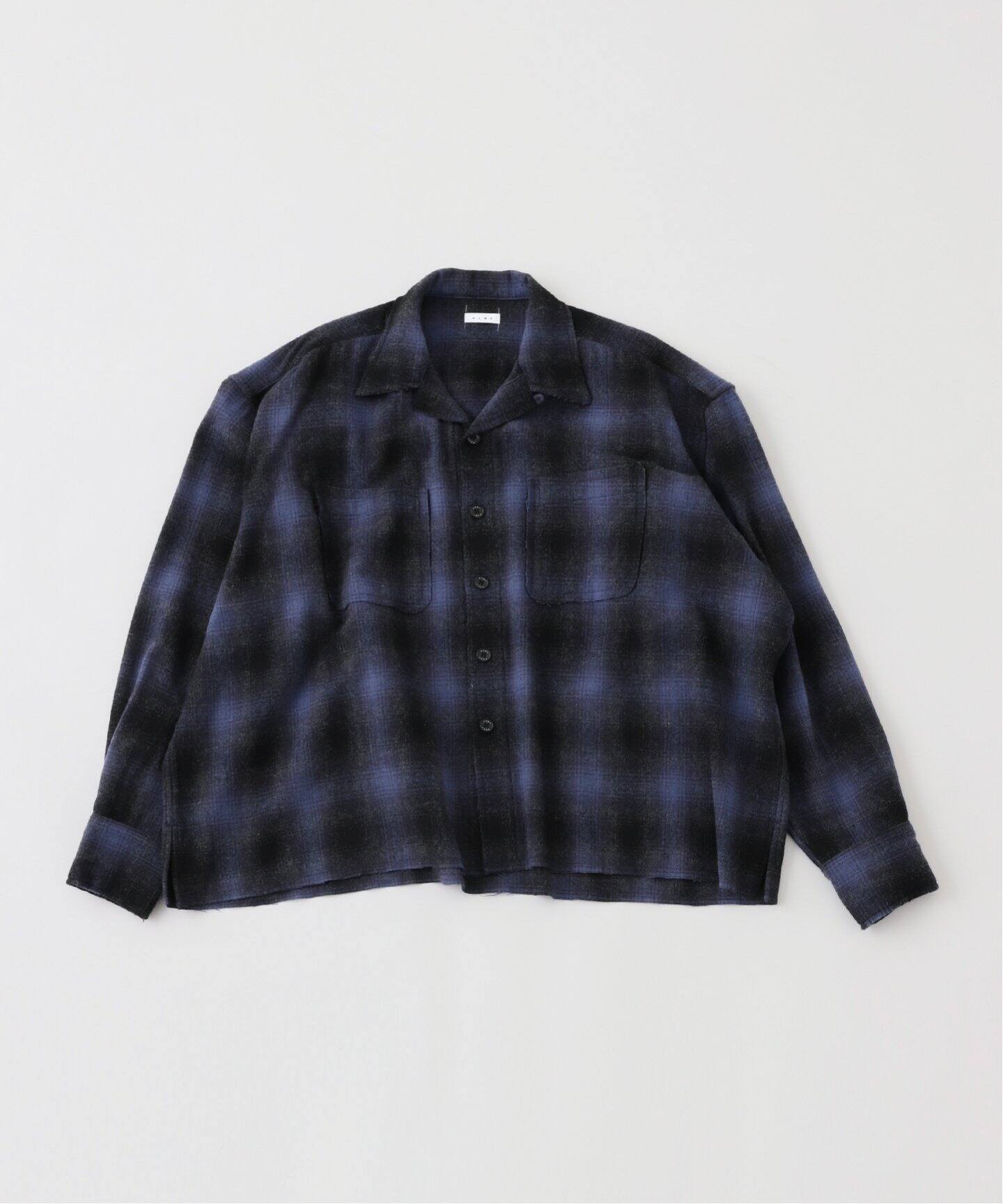 Name./ネーム WOOL OMBRE CUT-OFF SHORT SHIRT（その他ブルゾン 