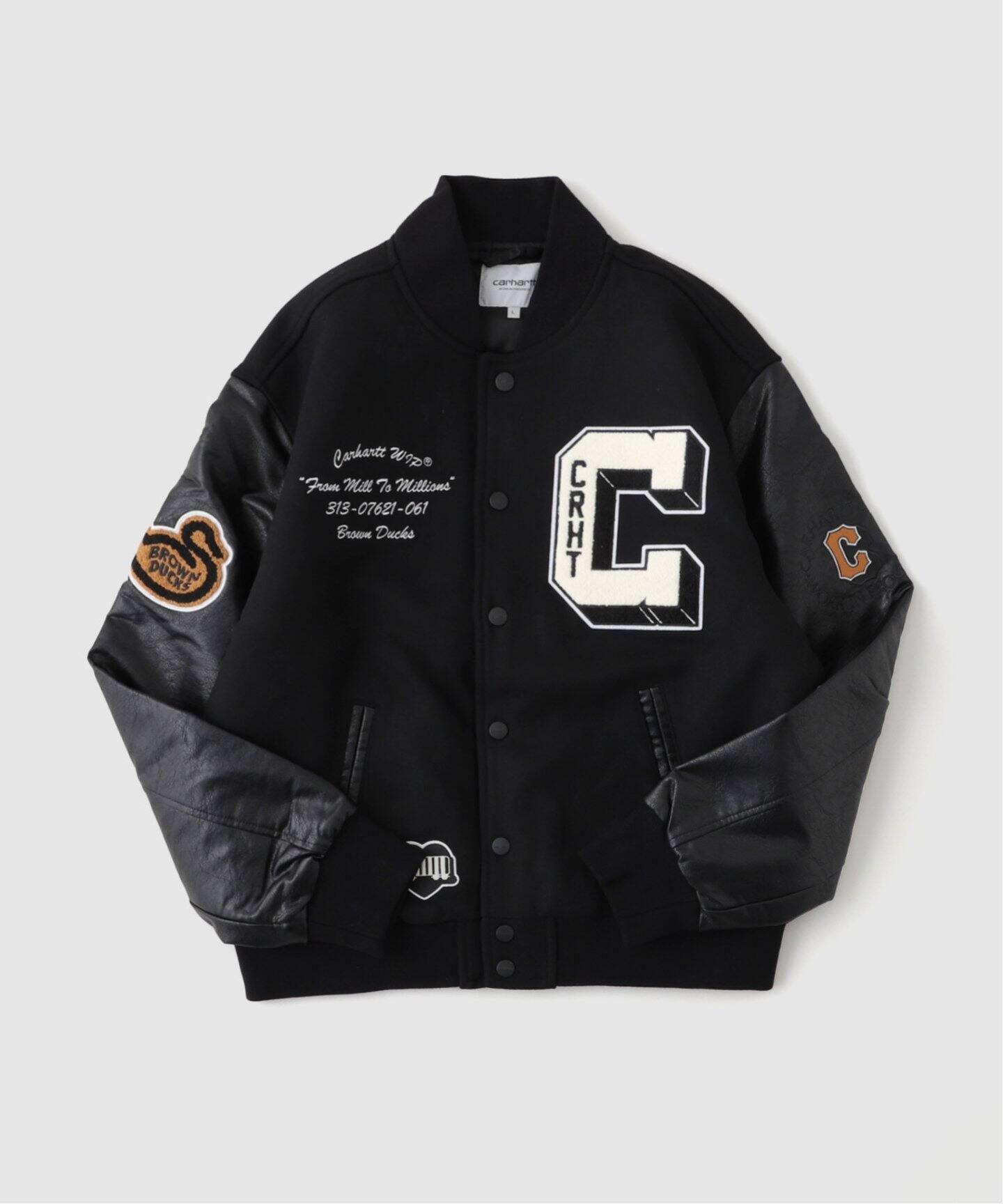CARHARTT WIP / カーハート ダブリューアイピー BROWN DUCKS BOMBER 
