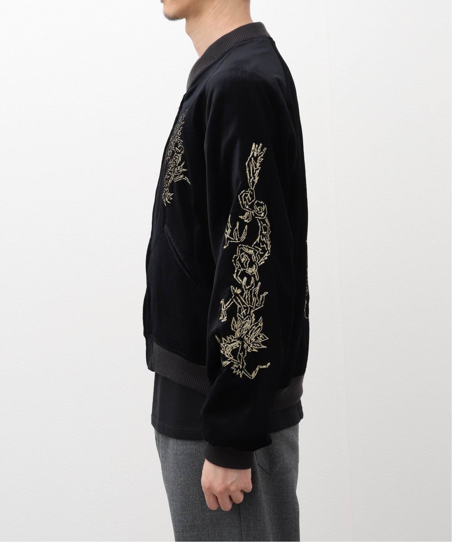 Sasquatchfabrix. 20AW ブルゾン スウィングトップ ブラック