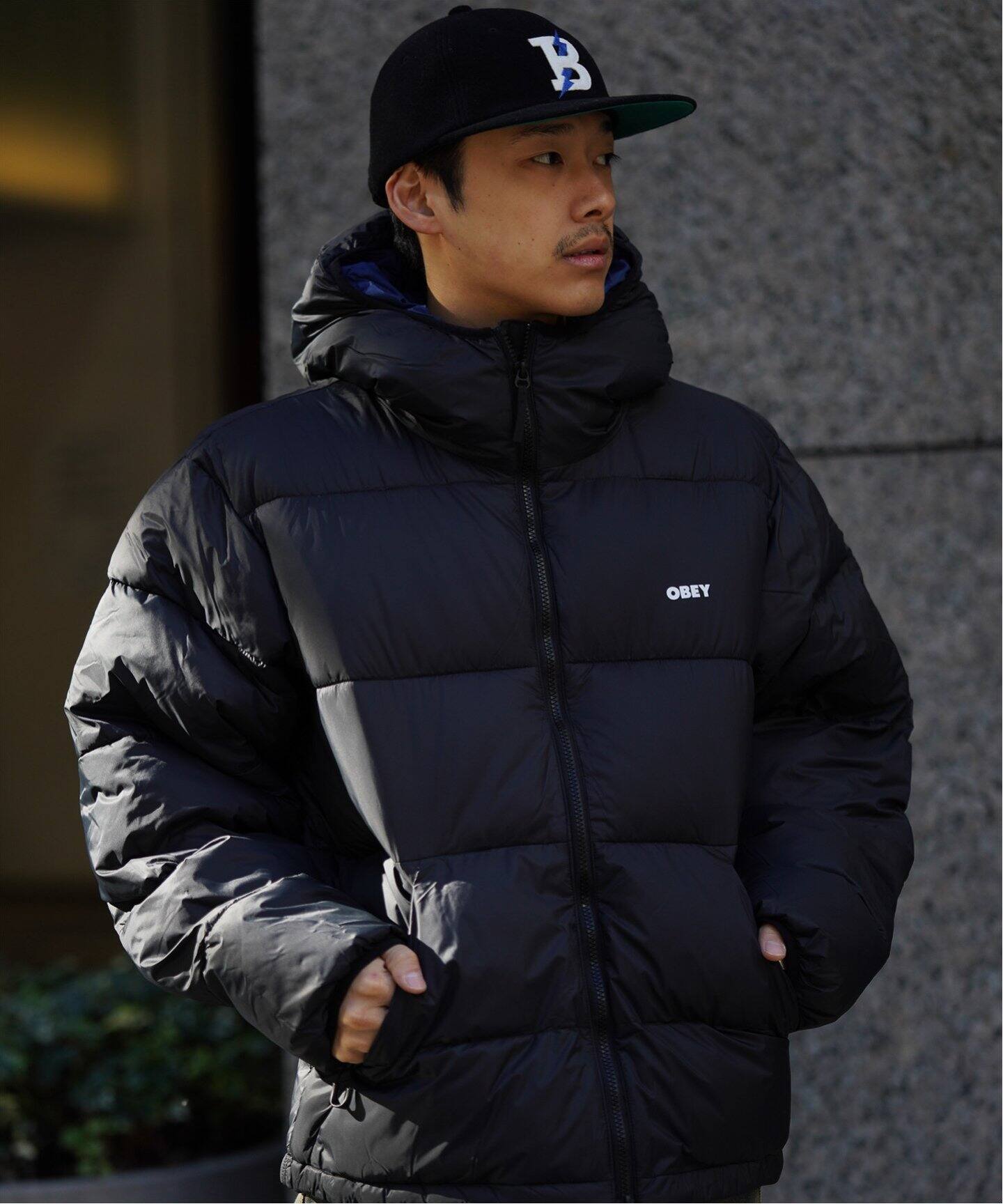 OBEY / オベイ STRATUS PUFFER（ダウンジャケット）｜JOINT WORKS 
