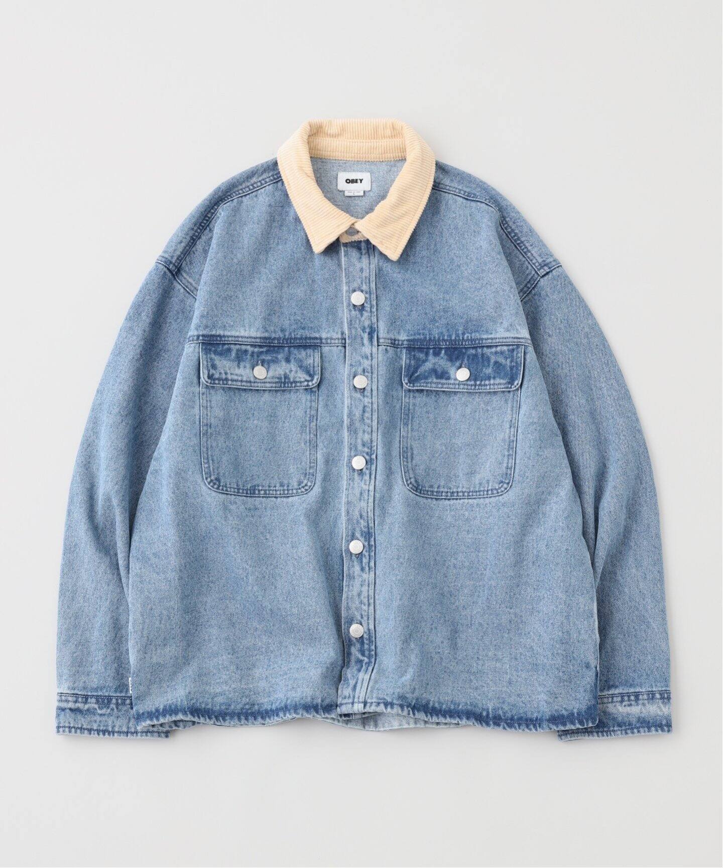 OBEY / オベイ IDRIS SHIRT JACKET（デニムジャケット）｜JOINT WORKS 