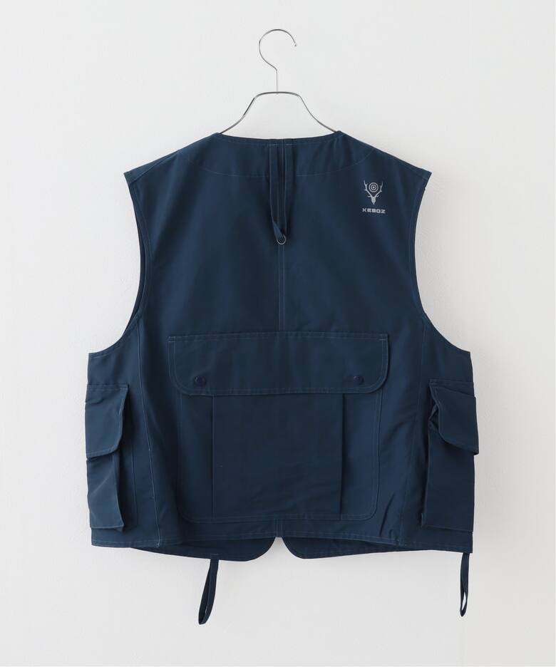 KEBOZ SOUTH2 WEST8 x KEBOZ Tenkara Vest（ベスト）｜B.C STOCK（ベー 