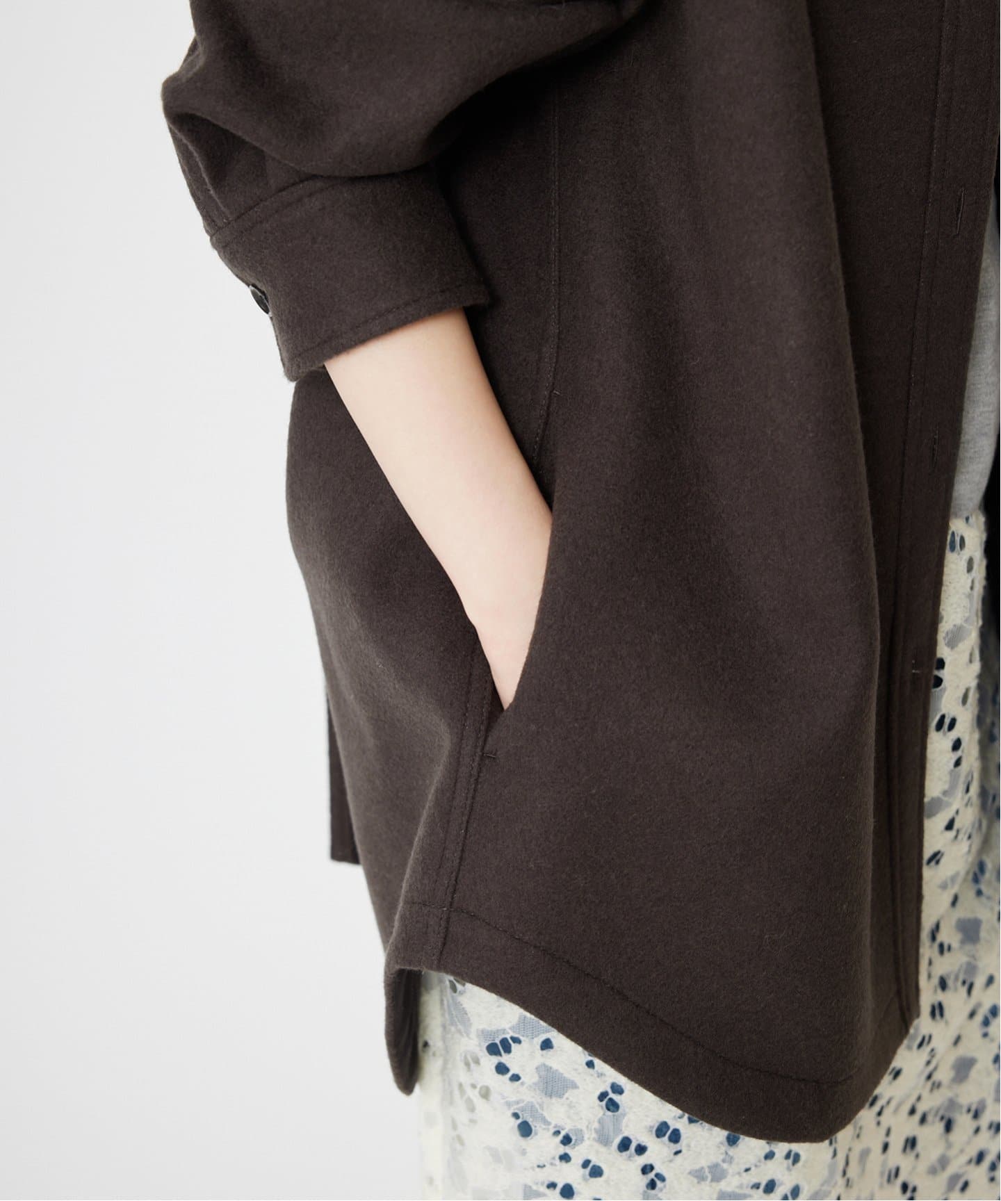 ショートビーバーシャツブルゾン（シャツ／ブラウス）｜IENA（イエナ