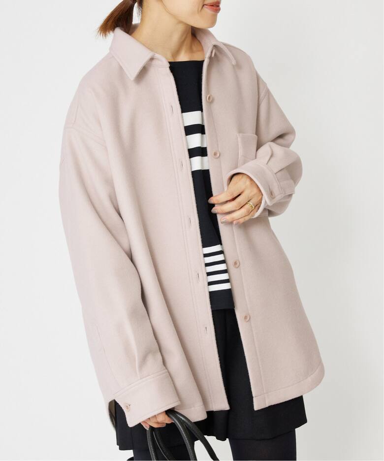 ショートビーバーシャツブルゾン（シャツ／ブラウス）｜IENA（イエナ  